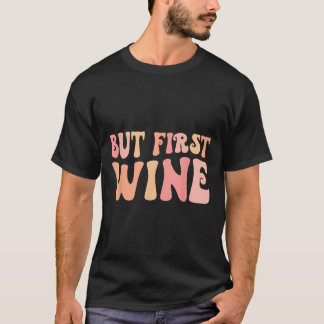 Camiseta Mas Primeiro Bebendo De Vinho Bach Par De Bachelor