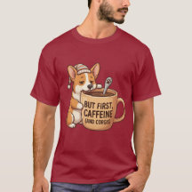 Mas Primeiro, Cafeína & Corgis Cachorro Sonolento 