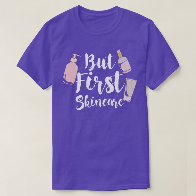 Camiseta Mas Primeiro Cuidados com a Pele (Frente do Design)