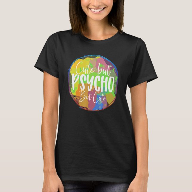 Camiseta Mas Psicótico Mas Sarcasmo (Frente)