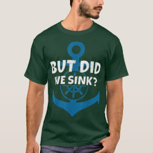Camiseta Mas Será Que Fingimos O Capitão De Barco De Ancora