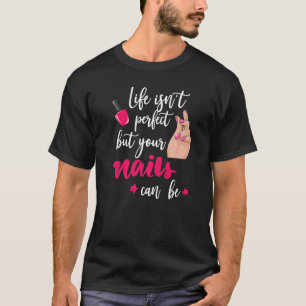 Camiseta Mas seu técnico de unhas Manicuri, artista técnico