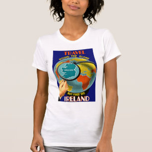 Camiseta Mas veja primeiramente Ireland!