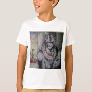 Camiseta Masai Hakuna Matata Africano com Lions Designer T