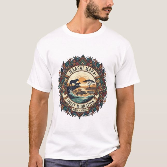 CAMISETA MASAI MARA (Frente)