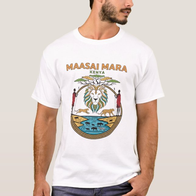 CAMISETA MASAI MARA (Frente)