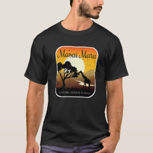 Camiseta Masai Mara Kenya Safari Reserva Nacional Serengeti