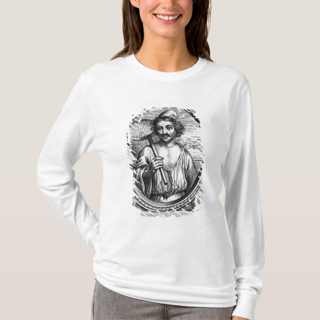 Camiseta Masaniello, gravado por Petrus de Iode (Frente)