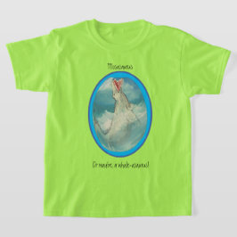 Camiseta Masassauro ou T-Shirt de Assauro de Baleia