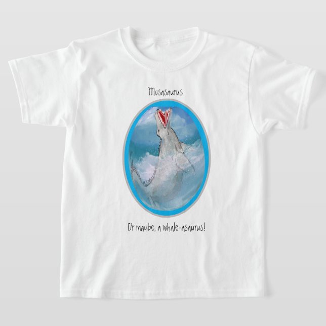 Camiseta Masassauro, ou Whale-Asaurus (Postura )