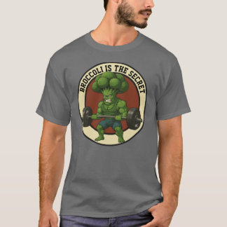 Camiseta Masc. Broccoli is the Secret - Front