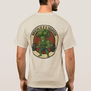Camiseta Masc. Brócolis é o Segredo - Back