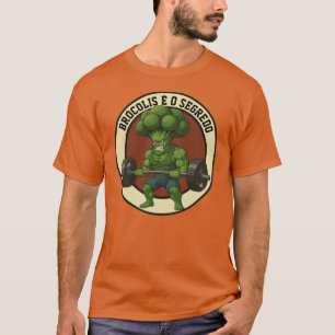 Camiseta Masc. Brócolis é o Segredo - Front