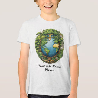 Camiseta Masc Juvenil Básica Raízes do Mundo-1