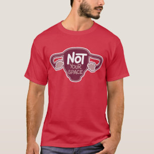 Camiseta Masc não seu t-shirt do espaço