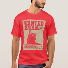 Camiseta Masc. Schrodinger's Cat - Dark - Front