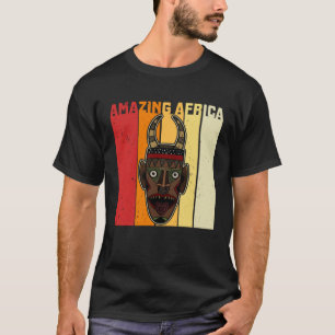 Camiseta Máscara Africana História Afro Reggae Melanina 1