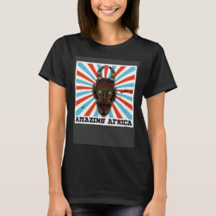 Camiseta Máscara Africana História Afro Reggae Melanina 3