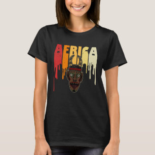Camiseta Máscara Africana História Afro Reggae Melanina  9