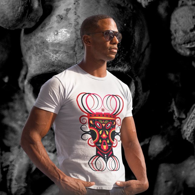 Camiseta Máscara ceremonial (Criador carregado)