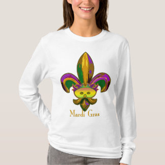 Camiseta Máscara da flor de lis