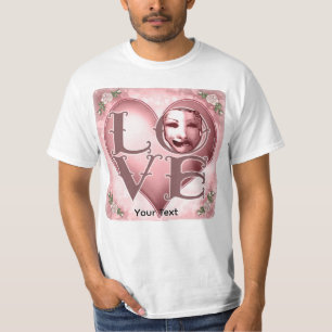 Camiseta Máscara de Ator LOVE