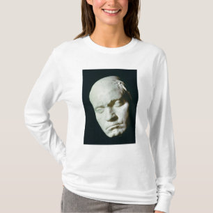Camiseta Máscara de Beethoven, tomada da vida na idade de