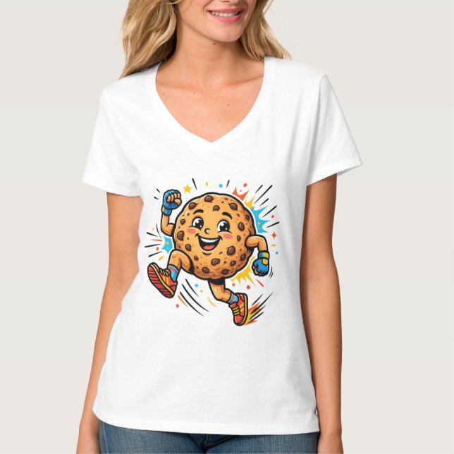 Camiseta Máscara de Biscoito Chip de Chocolate Atlético (Frente)