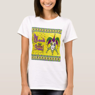 Camiseta Máscara de Bobo Carnaval Arlequim