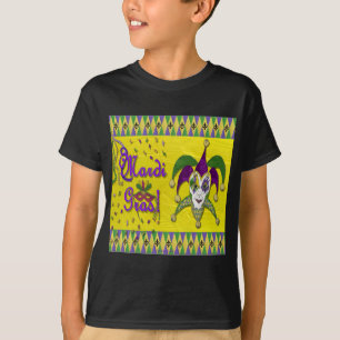 Camiseta Máscara de Bobo Carnaval Arlequim