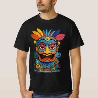 Camiseta Máscara de Cor Mística