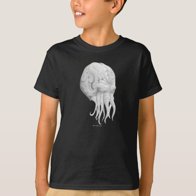 Camiseta Máscara de Cthulhu do pulso aleatório (Frente)