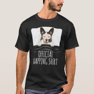 Camiseta Máscara de Dormir Cardigan Welsh Corgi Oficial Coc