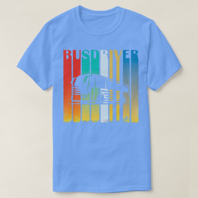 Camiseta Máscara de driver de barramento (Frente do Design)