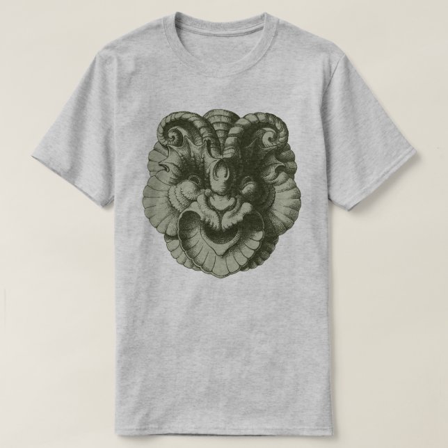 Camiseta Máscara de Gárgula 4 (Frente do Design)