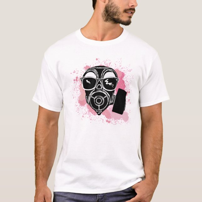 Camiseta Máscara de gás (Frente)