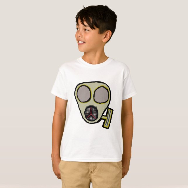Camiseta Máscara de gás (Frente Completa)