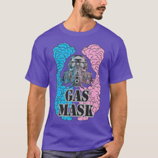 Camiseta Máscara de gás e fumaça