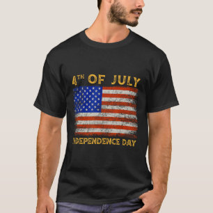 Camiseta Máscara de Goleiro de Hóquei Vintage Usa Bandeira