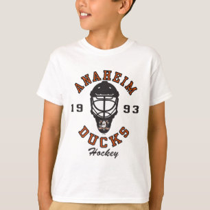 Camiseta Máscara de Hockey Anaheim Ducks Branca Licenciada 