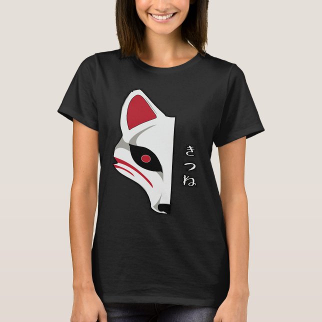 Camiseta Máscara de Kitsune (Frente)