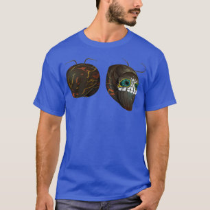 Camiseta Máscara de lagarta do Glitch Hats