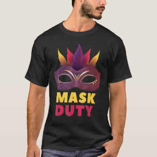 Camiseta Máscara de Máscara 1 de Máscara de Espalhamento de