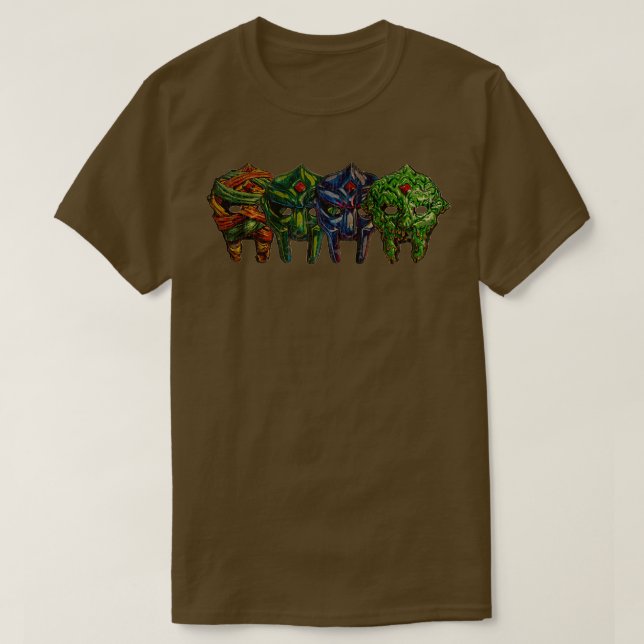 Camiseta Máscara de mf Doom (Frente do Design)