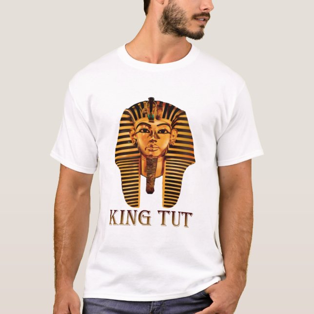 Camiseta Máscara de Ouro do Rei Tut (Frente)