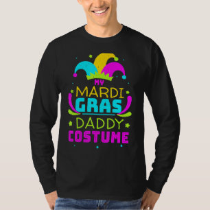 Camiseta Máscara de Papai Pai Papai Desfile de Mascarada Bu