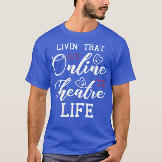 Camiseta Máscara de rosto da Broadway para lentes de teatro