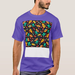 Camiseta Máscara de Rosto Mexicana Bonita