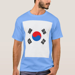 Camiseta Máscara de Sinalizador da Coreia do Sul