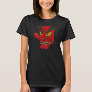 Camiseta Máscara de Tengu Japonês